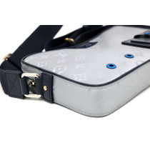 Louis Vuitton Satellite Alpha Messenger Tela Grigia