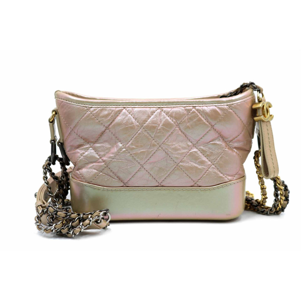 Chanel Gabrielle Small Pelle Rosa
