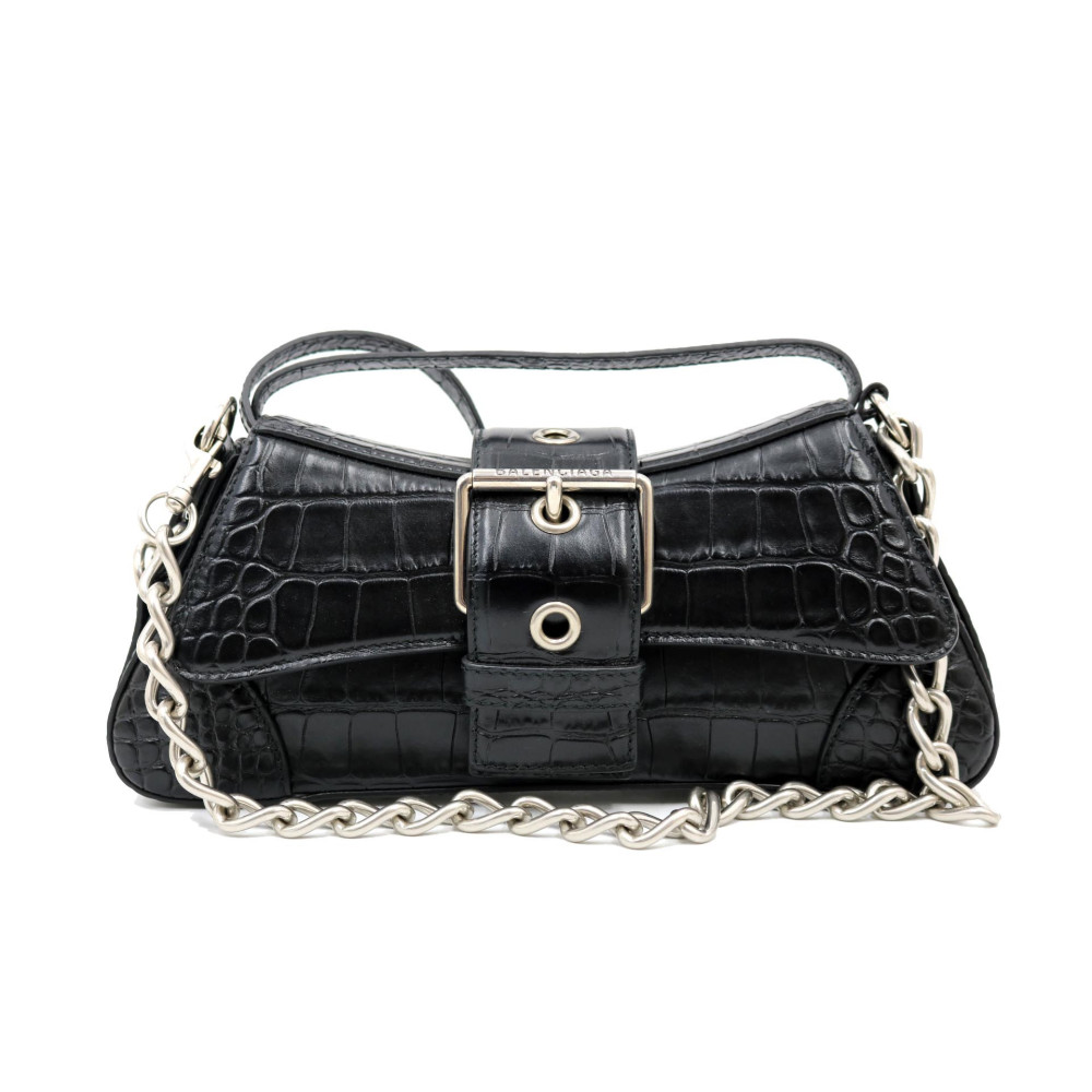 Balenciaga Lind Say Small Pelle Nera
