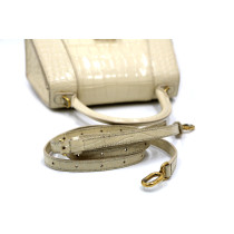 Balenciaga Hourglass Small Pelle Beige