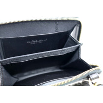 Dolce & Gabbana Portamonete Cavallino Panna e Nero