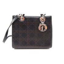 Dior Lady Dior Mini Pelle Nera