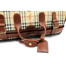 Burberry Borsone da Viaggio Check Beige