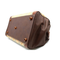 Burberry Borsone da Viaggio Check Beige