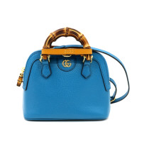 Gucci Diana Mini Dome Pelle Blu