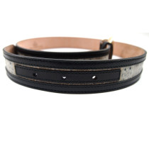 Gucci Cintura Tela e Pelle