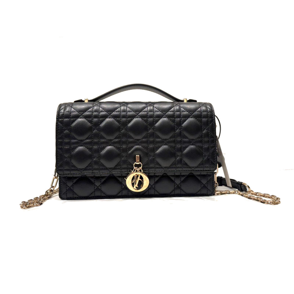 Dior Top Handle Pelle Nera