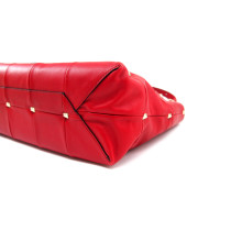 Valentino Shopping Pelle Rossa