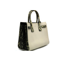 Saint Laurent Sac de Jour Pelle Bianca