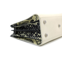 Saint Laurent Sac de Jour Pelle Bianca