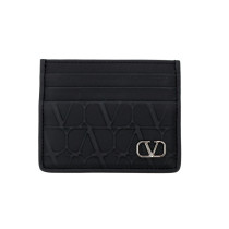Valentino Portacarte Pelle Nera