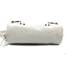 Balenciaga Mini City Pelle Bianca
