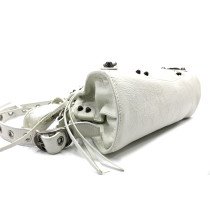 Balenciaga Mini City Pelle Bianca