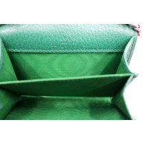 Gucci Wallet Chain Mini Pelle Verde