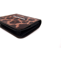 Balenciaga Portafoglio Pelle Animalier