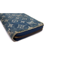 Louis Vuitton Portafoglio Denim Blu