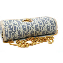 Dior Pochette Miss Caro Tela Azzurra