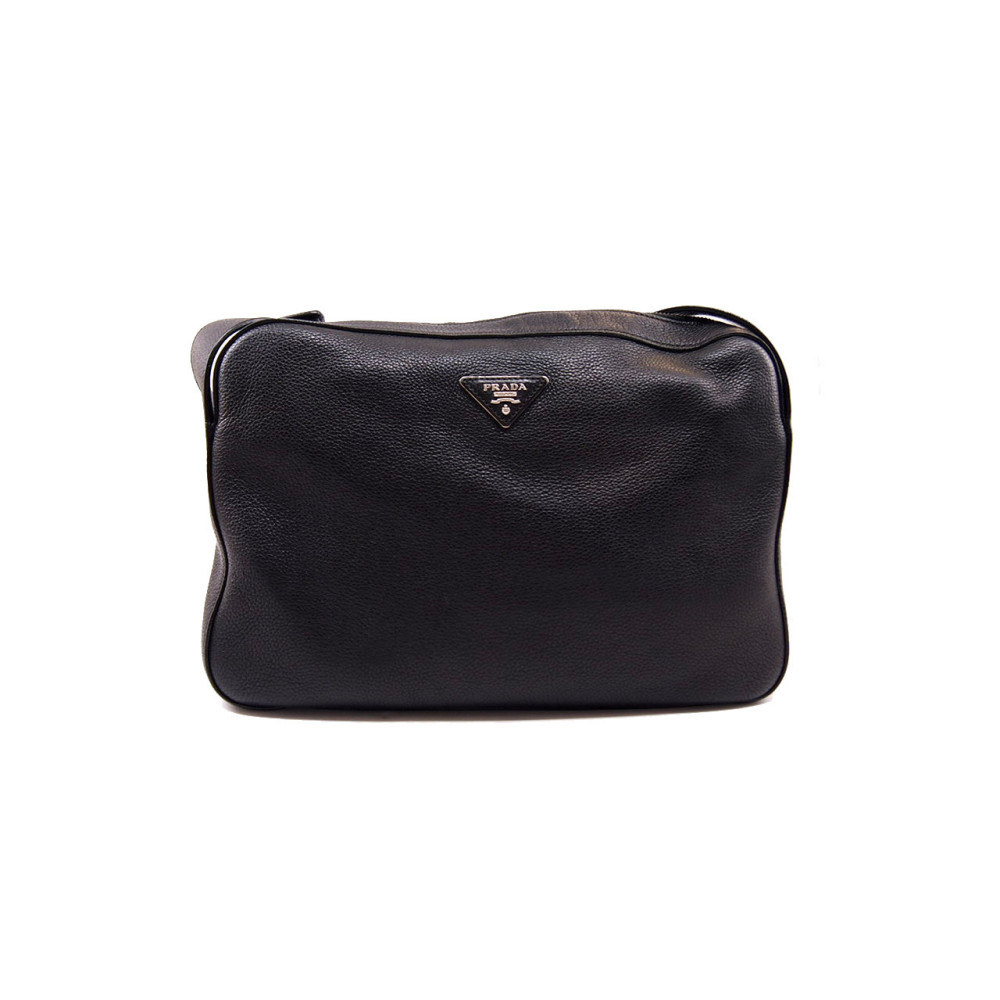 Prada Cartella Pelle Nera