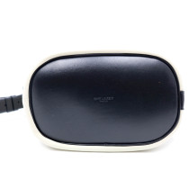 Saint Laurent Bucket Pelle Panna e Nera