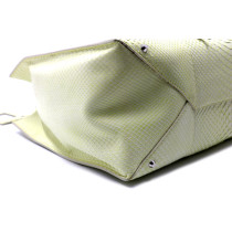 Balenciaga Shopping Papier Pitone Citronnade