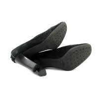 Tod's Decollete Camoscio Blu