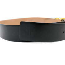 Valentino Cintura Reversibile Pelle Nera e Rosa