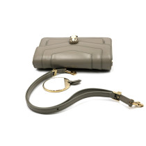 Bulgari Pochette Serpenti For Ever East-West Pelle di Vitello Tortora