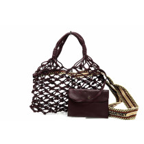 Stella McCartney Tote Rete Testa di Moro