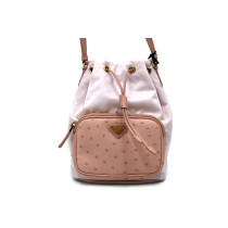 Prada Secchiello Pelle e Struzzo Rosa