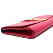 Saint Laurent Pochette Pelle Rosa