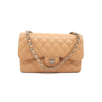 Chanel Jumbo Pelle Beige