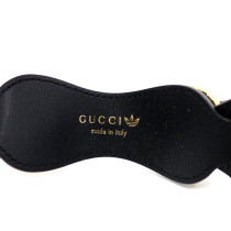 Gucci per Adidas Cintura Pelle Nera