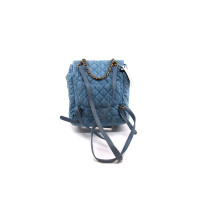 Chanel Zaino Tela Azzurra