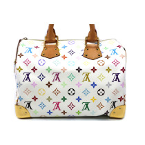 Louis Vuitton per Takashi Murakami Speedy 30 Multicolor Bianca