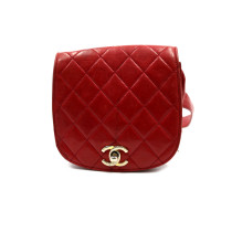 Chanel Sac Banane Matelassé Cuir Rouge
