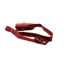 Chanel Quilted Leather Red Belt Bag