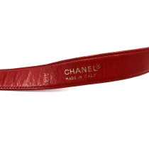 Chanel Sac Banane Matelassé Cuir Rouge