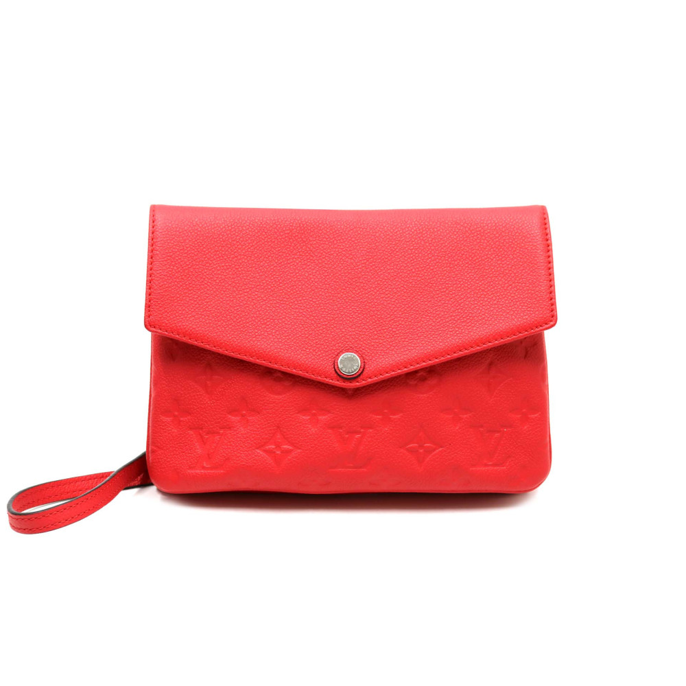 Louis Vuitton Twice Pelle Rossa