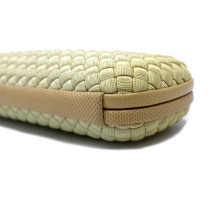 Bottega Veneta Clutch Raso Beige