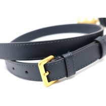 Dior Tracolla Pelle Blu