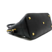 Balenciaga Ville Top Handle Schwarzes Leder