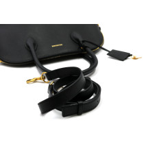 Balenciaga Ville Top Handle Black Leather