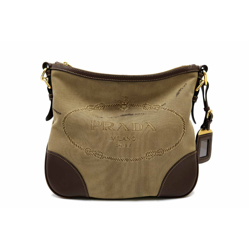 Prada Jacquard Tela Beige