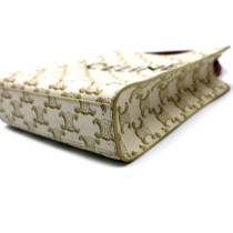 Celine Cabas Mini Pelle Bianca