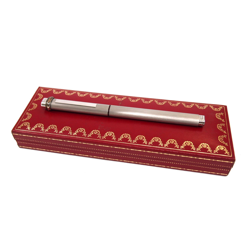 Cartier Penna Stylos Vendome Metallo Argento