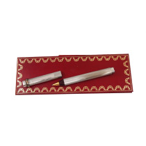 Cartier Penna Stylos Vendome Metallo Argento