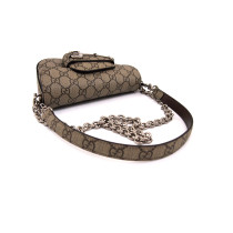 Gucci Horsebit 1955 Mini Asimmetrica GG Supreme Beige