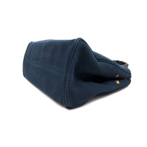 Bottega Veneta Shopping Tela Blu