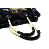 Gucci Shopping Mare Tela Blu