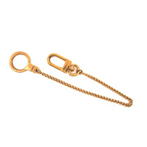 Louis Vuitton Portachiavi Charm Metallo Dorato
